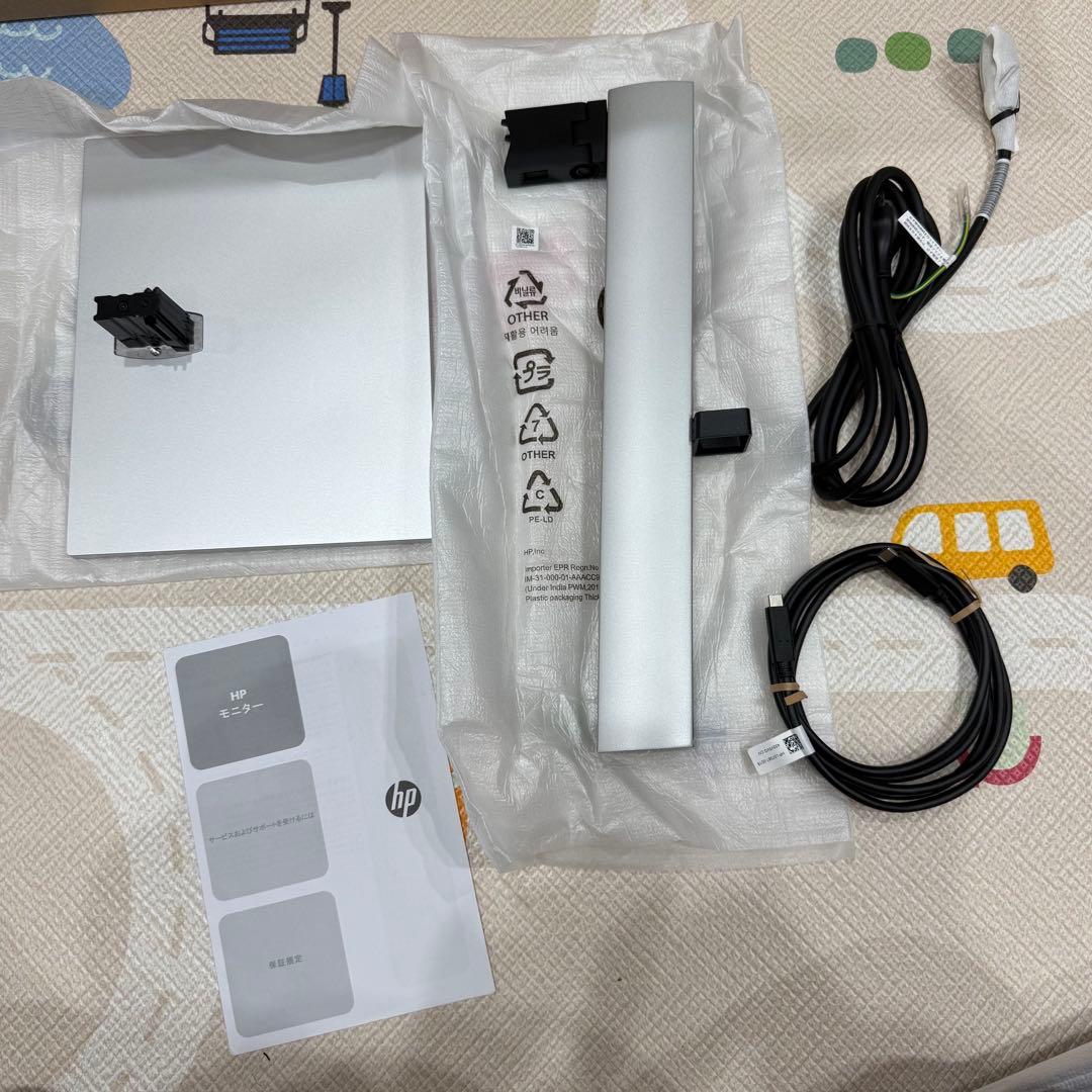 【ほぼ新品未使用品】HP E27u G5 モニター【タイプC給電可能】