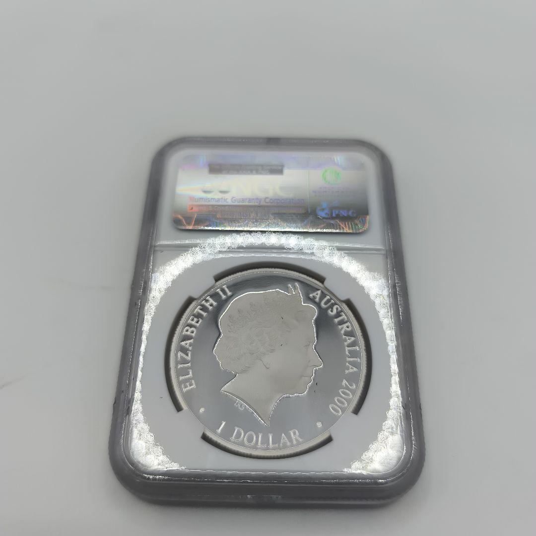 2000年オーストラリア 1ドルとカートウィールペニー