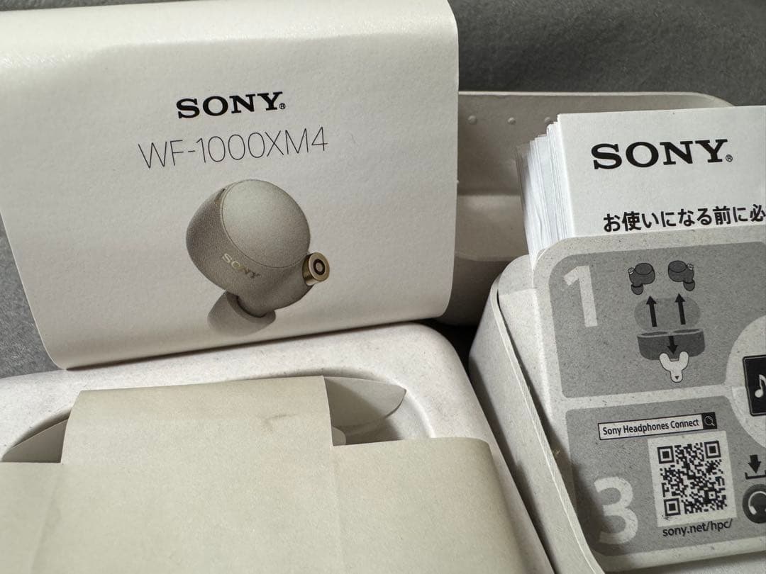 SONY WF-1000XM4 ワイヤレスヘッドホン ノイズキャンセリング