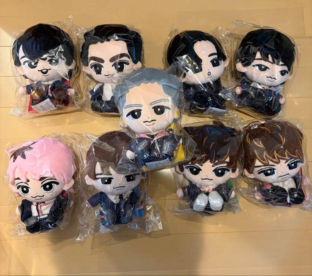 Man すのチルぶら下がらないシリーズ BIGぬいぐるみ 9人　値下げ⭕️