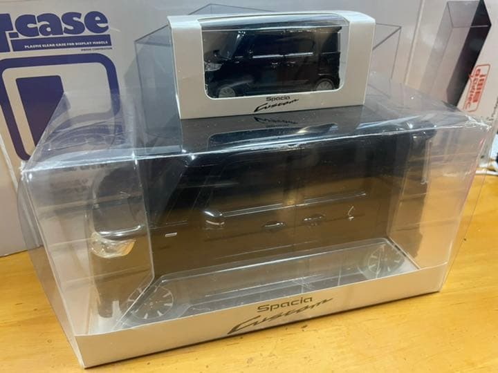 スペーシアカスタムmk 53s1/18サイズサンプルカラー黒色