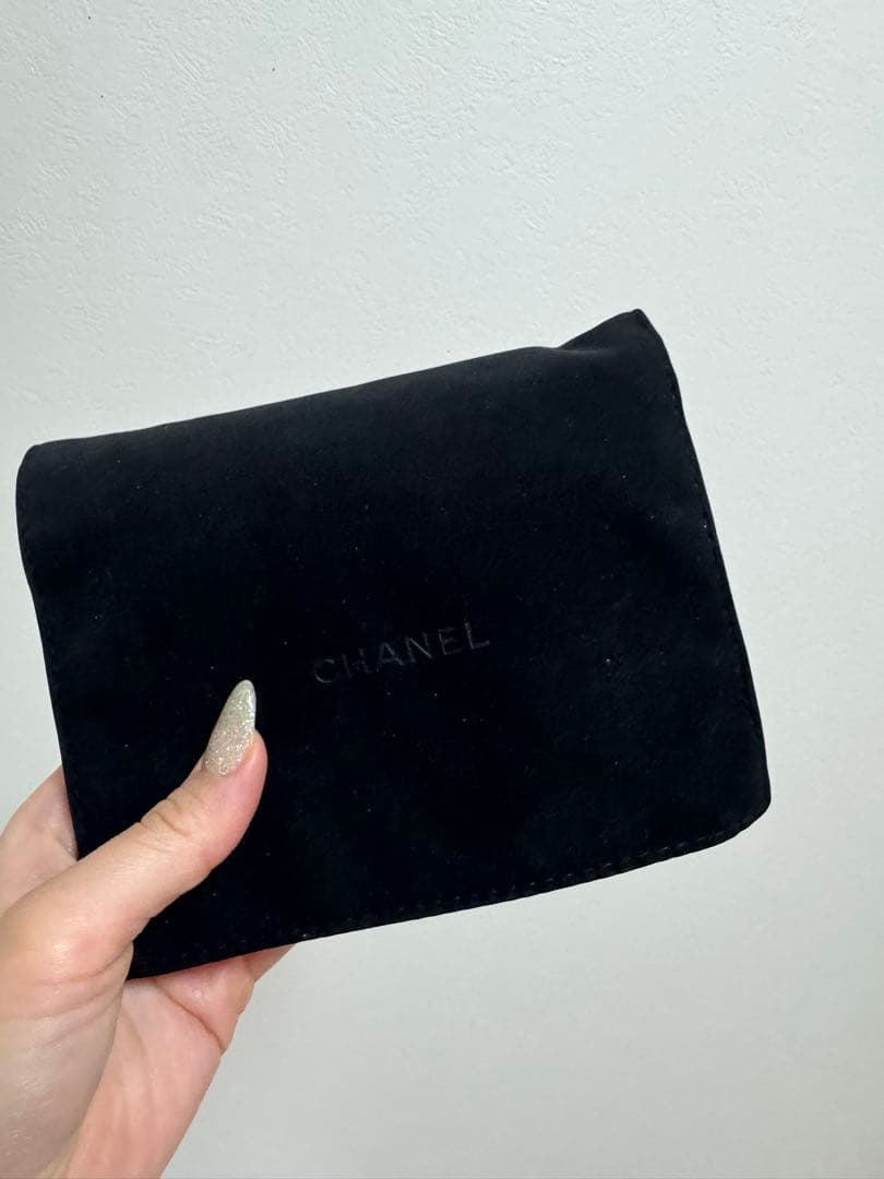 CHANEL ピンク 三つ折り財布