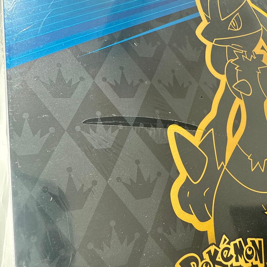 【新品未開封】CROWN ZENITH エリートトトレーナーボックス　ルカリオ