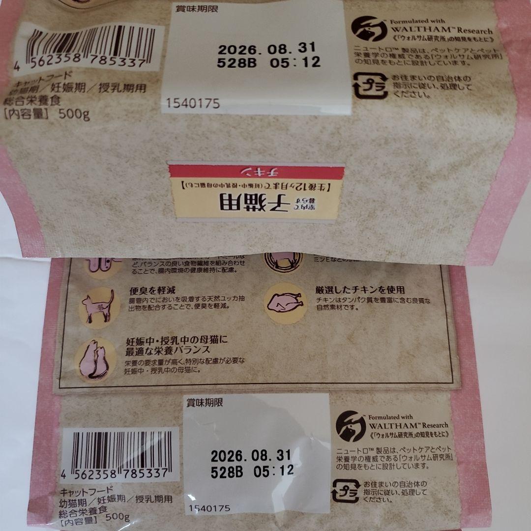 ニュートロ　シュプレモ　ワイルドレシピ　カルカン　ミャウミャウ　子猫用フード