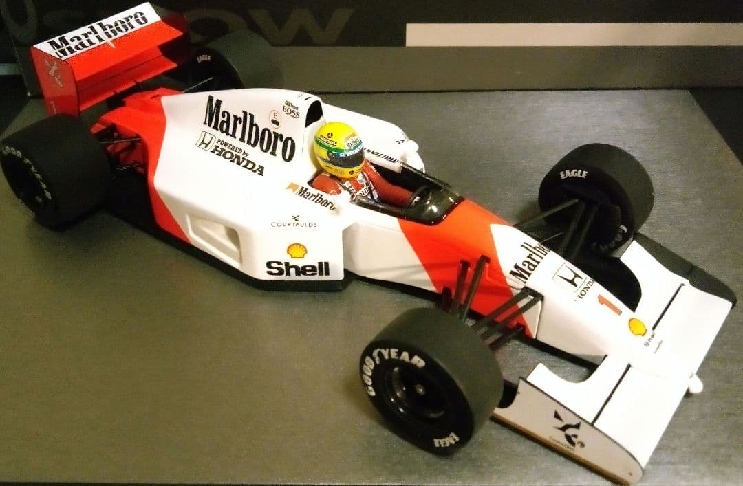 ミニチャンプス 1/18 F1 マクラーレン MP4/7A セナ リペイント