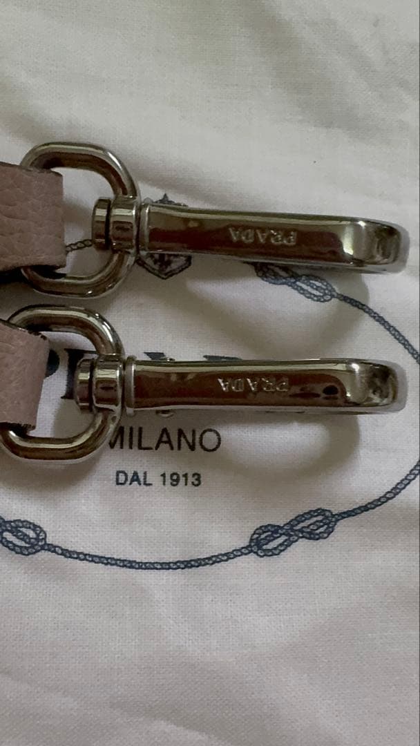 金・土・日限定 PRADA プラダ スタッズ レザー 2WAY トートバッグ