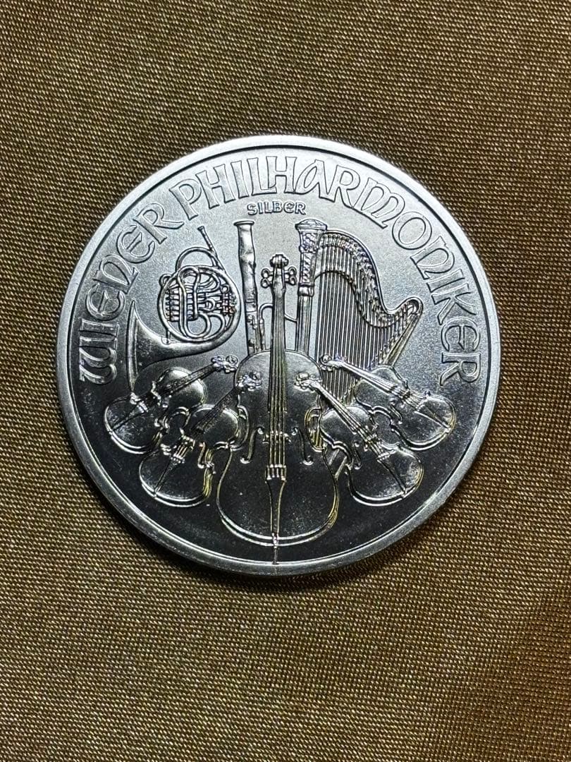 ウィーン銀貨1枚 2023年発行 silver 銀 1オンス銀貨
