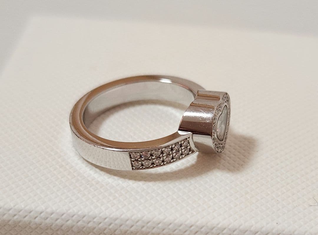 Chopard ショパールハッピーダイヤリング 12号