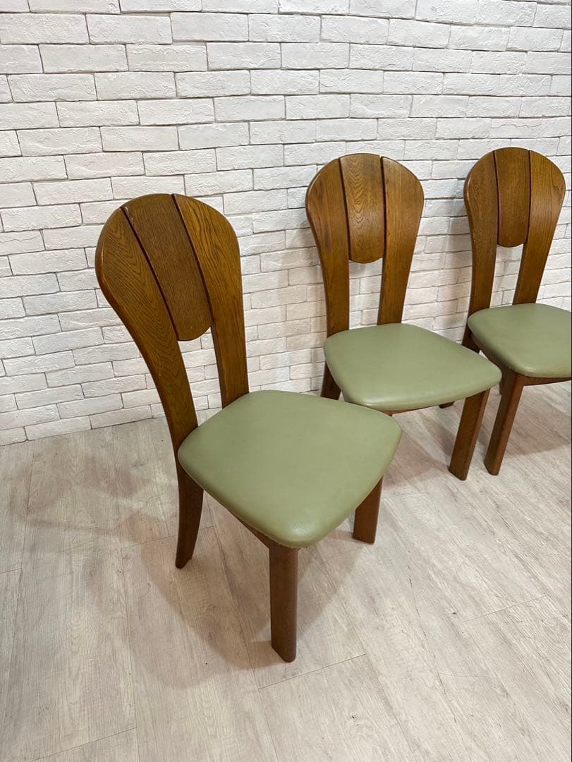 【東京都内23区配送無料】浜本工芸　定価35万ダイニングテーブル　＋チェア4脚