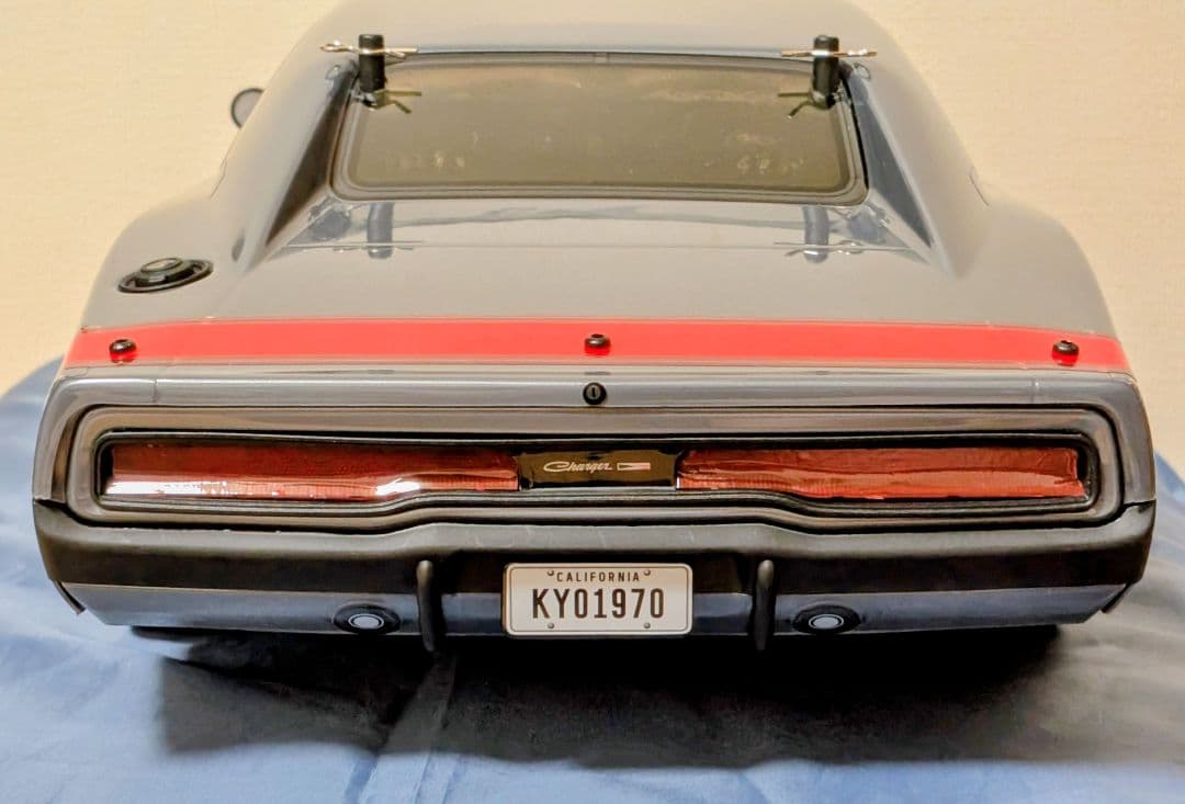 京商フェーザーMk2ダッジチャージャーブラシレス仕様 アルミホイールおまけ