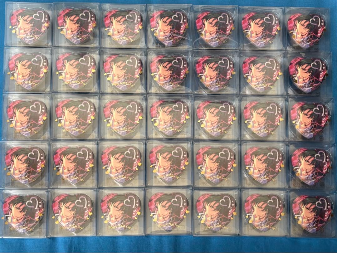 あんスタ 蓮巳敬人 ホワイトデー ハート缶バッジ