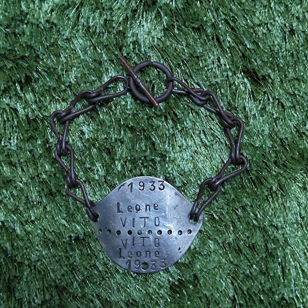1930s フランス軍 ドッグタグ ブレスレット