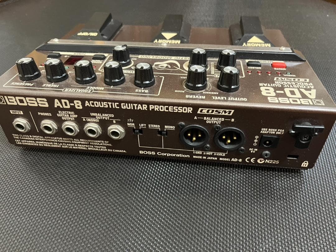 BOSS AD-8 アコギ用エフェクター