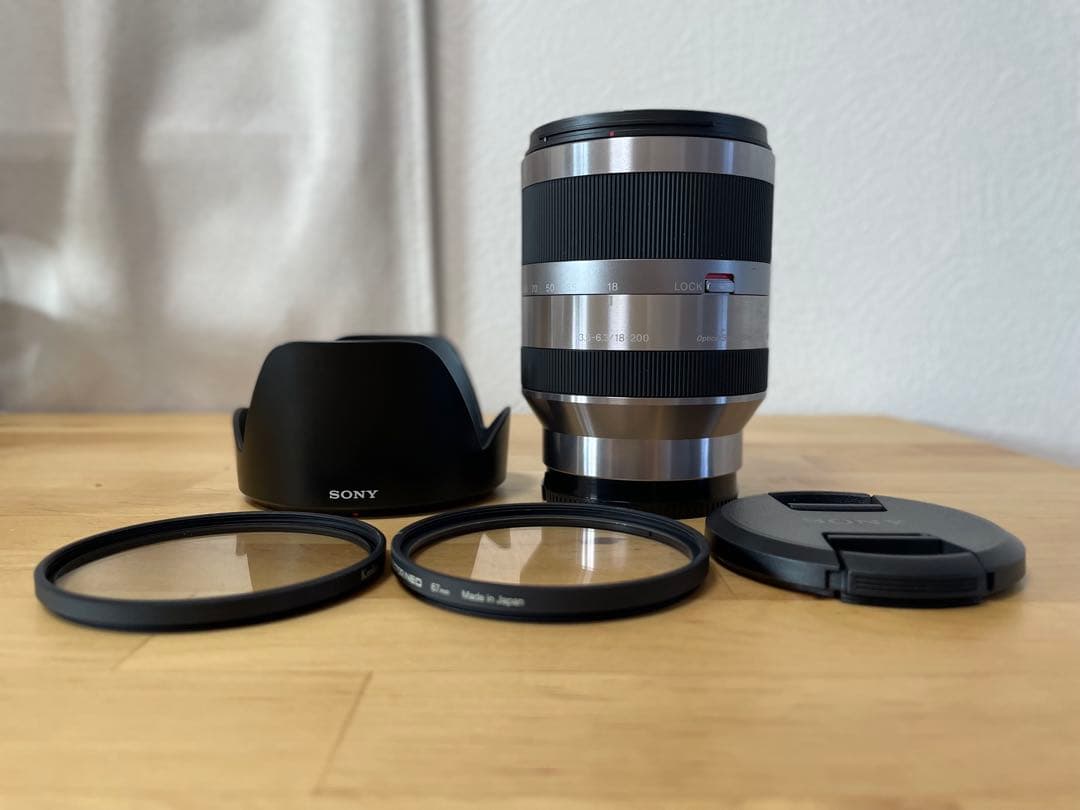 SONY E 18-200 OSS ズームレンズ　sel18200