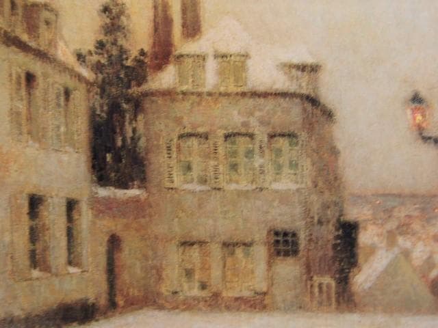 Henri le Sidaner、超希少画・海外レゾネ、新品高級額・額装付