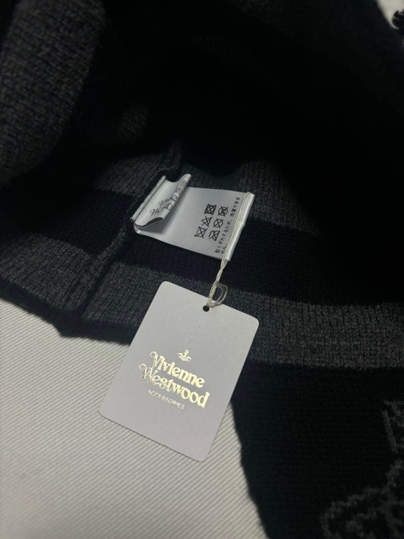 Vivienne Westwood 耳当て付きニット帽 タグ付 正規品 新品