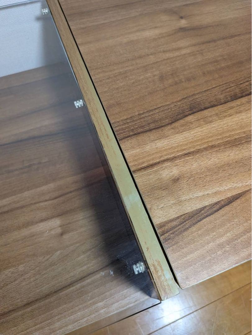 ■送料込■LOWYA ドレッサー ローテーブル コスメ台 センターテーブル鏡化粧