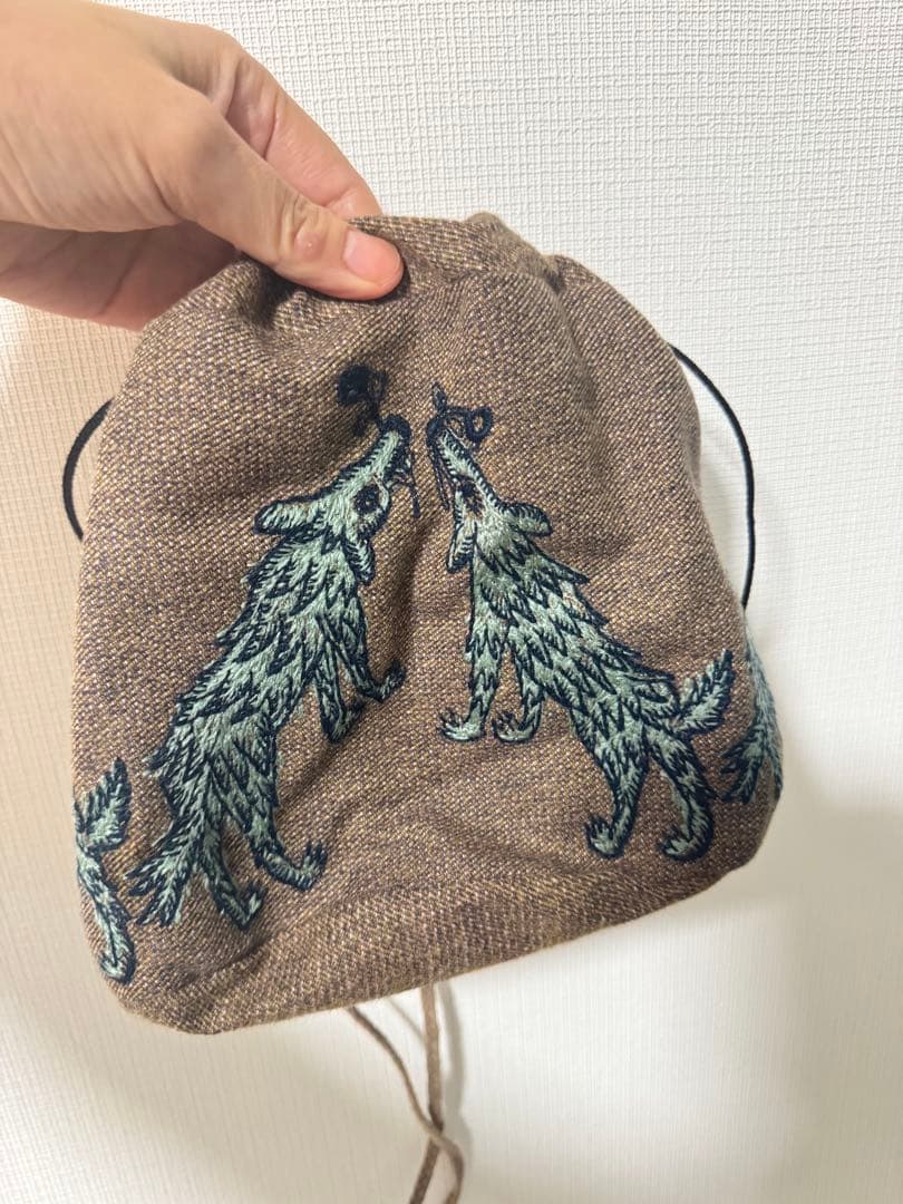 ミナペルホネン mina perhonen wolf & flower バッグ