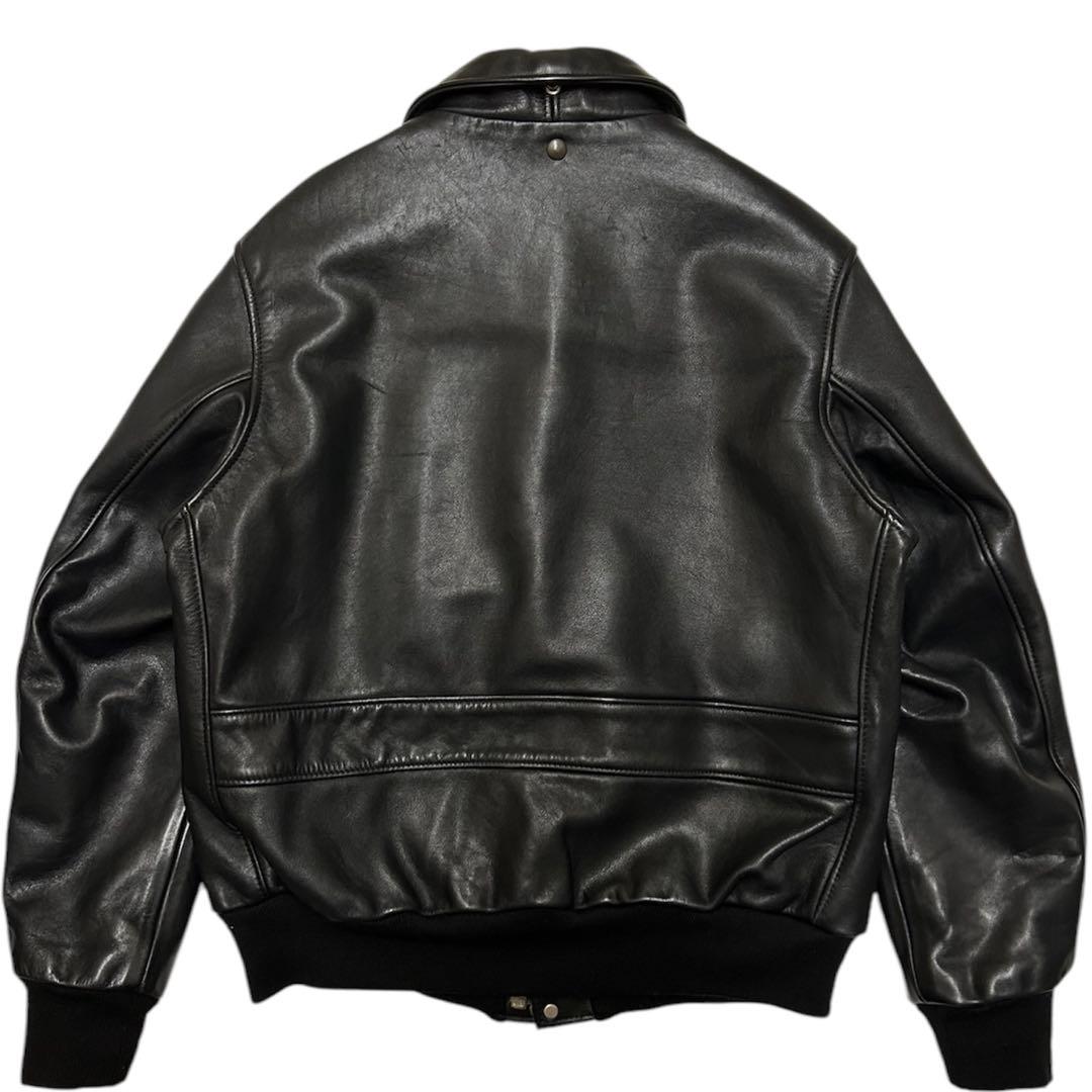 ジャケット・アウター Supreme 16FW Leather A-2 Fight Jacket M
