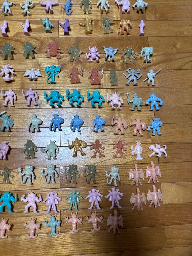 当時物 ネクロスの要塞 フィギュア140体＋魔法チップ ロッテ 食玩 昭和レトロ