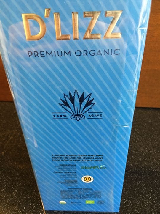 プレミアム オーガニック テキーラ デリーズ D'LIZZ 新品 箱付