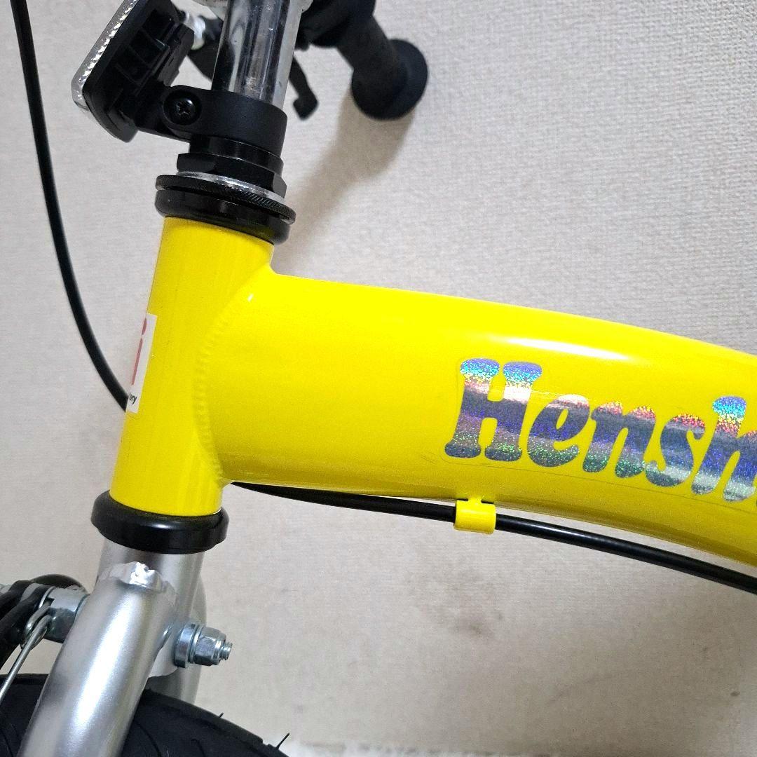 【美品】Henshin Bike へんしんバイク イエロー 12.5インチ