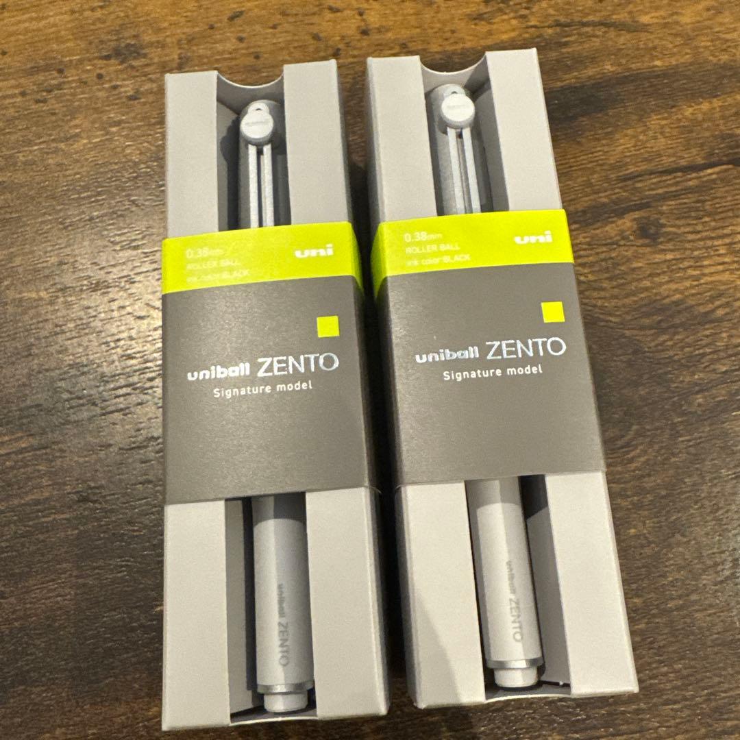 uni ZENTO Signature model ボールペン 2本セット