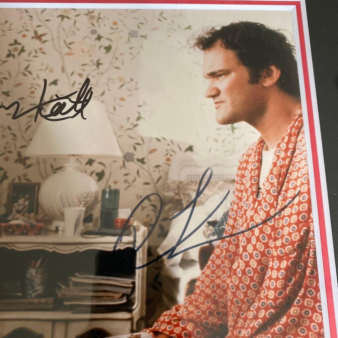 パルプフィクション　タランティーノ　ハーヴェイカイテル　サインフォト