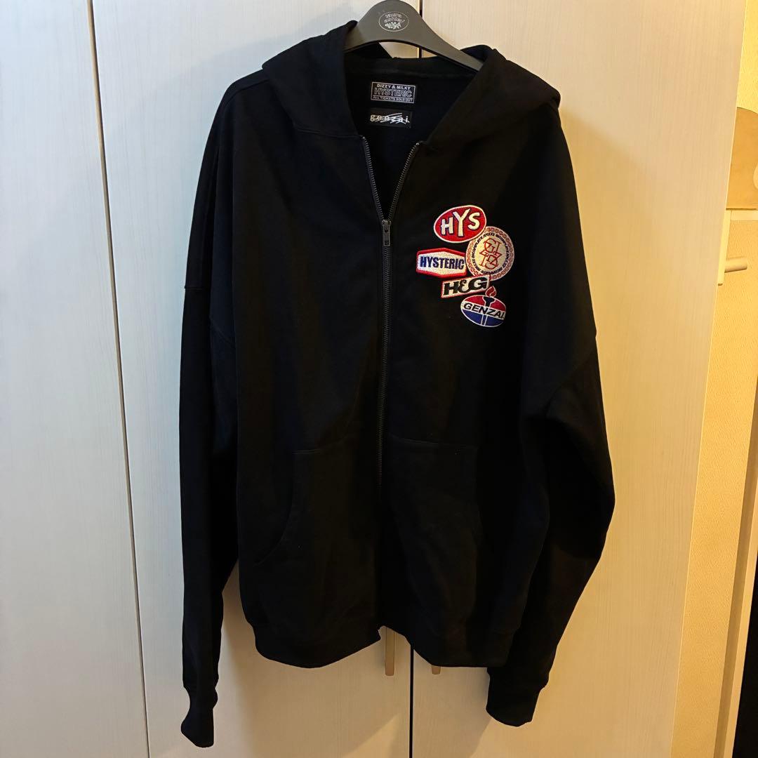 HYSTERIC GLAMOUR x GENZAIフーディ