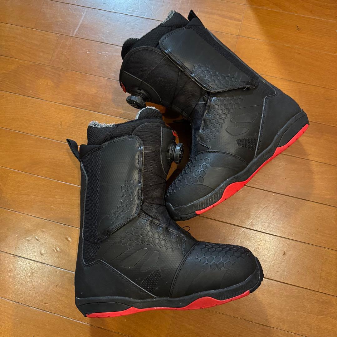 FLUX スノーボードブーツ ブラック　OM-BOA 26.5