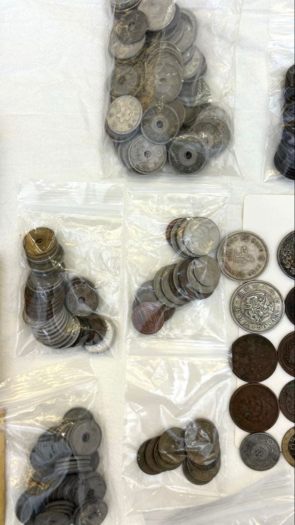 日本の古銭 明治 大正 昭和 レトロ まとめ売り 約2kg