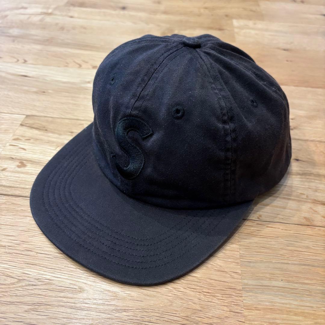 Supreme 17AW Tonal S Logo 6-Panel ブラック