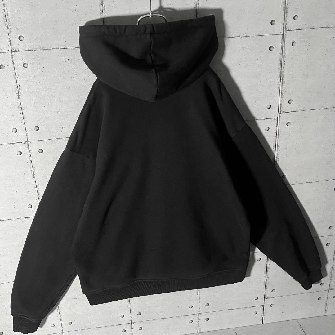 【入手困難】KITHキス☆刺繍ロゴスウェットパーカー希少サイズL