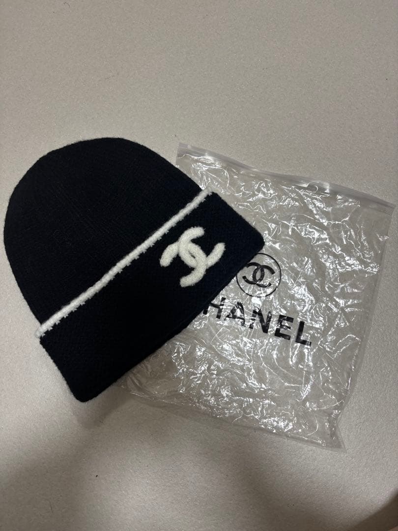 【値下げ】chanelニット帽