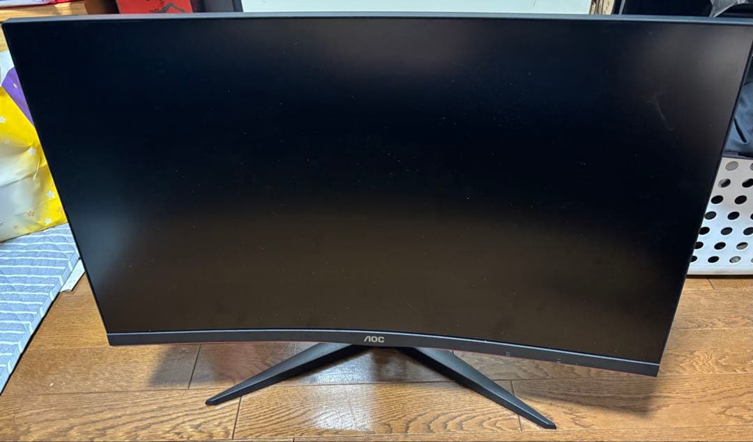 AOC 27インチ240Hz 曲面ゲーミングモニター 本体　C27G2ZE27