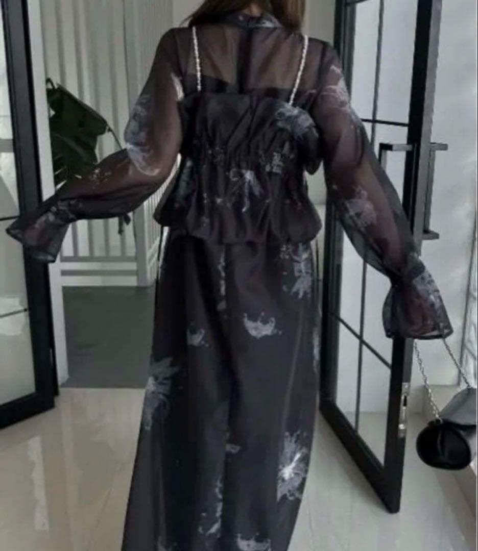 スーツ・フォーマル・ドレス willfully pearl shoulder camisole set