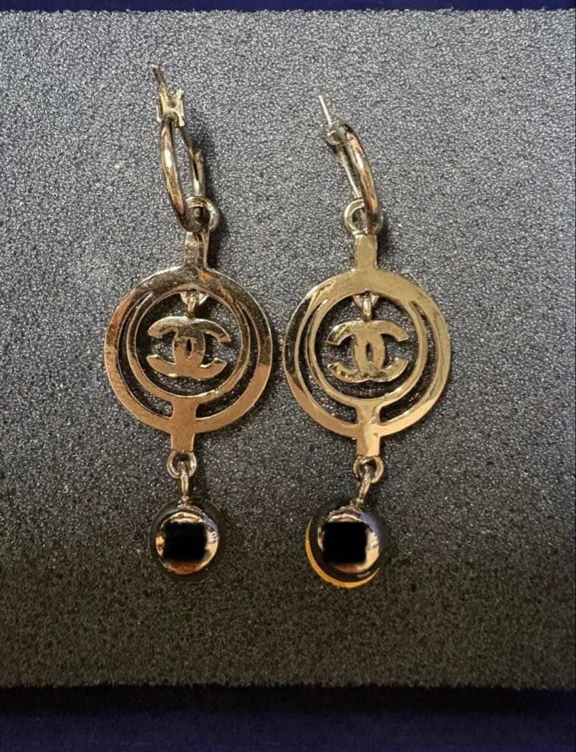 【美品】シャネル CHANEL ピアス 両耳
