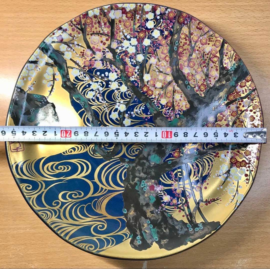 高級和陶大皿コレクション 華の宴 藤田千明　皿　インテリア 5枚 26cm