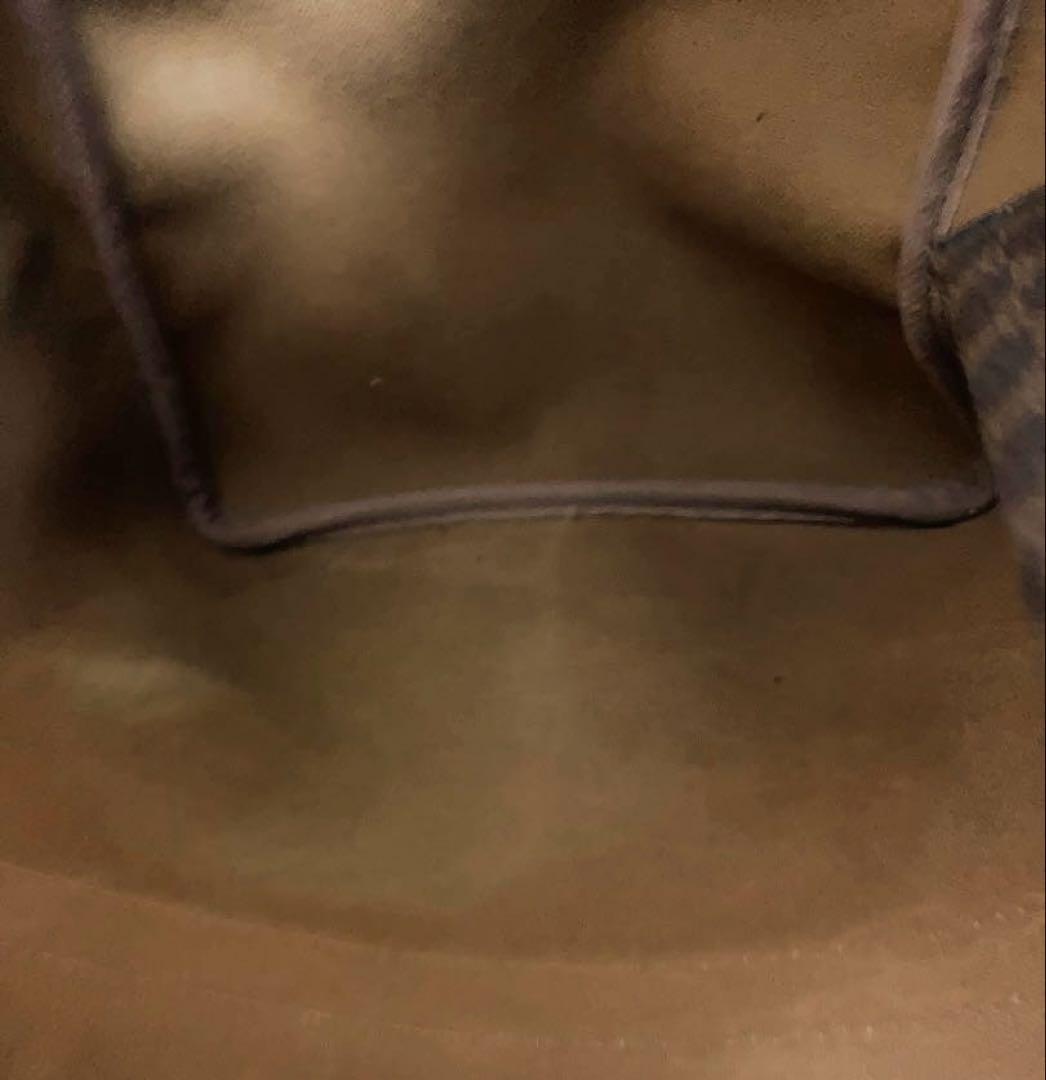 【CELINE】ボストンバッグ マカダム柄 ダークブラウン ショルダー付