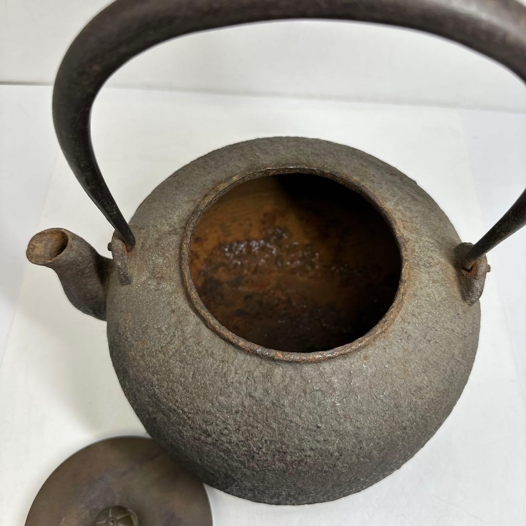 雲色堂　名人　和田美之助造　鉄瓶　2965g トヒサ　東さ7-0414☆2F