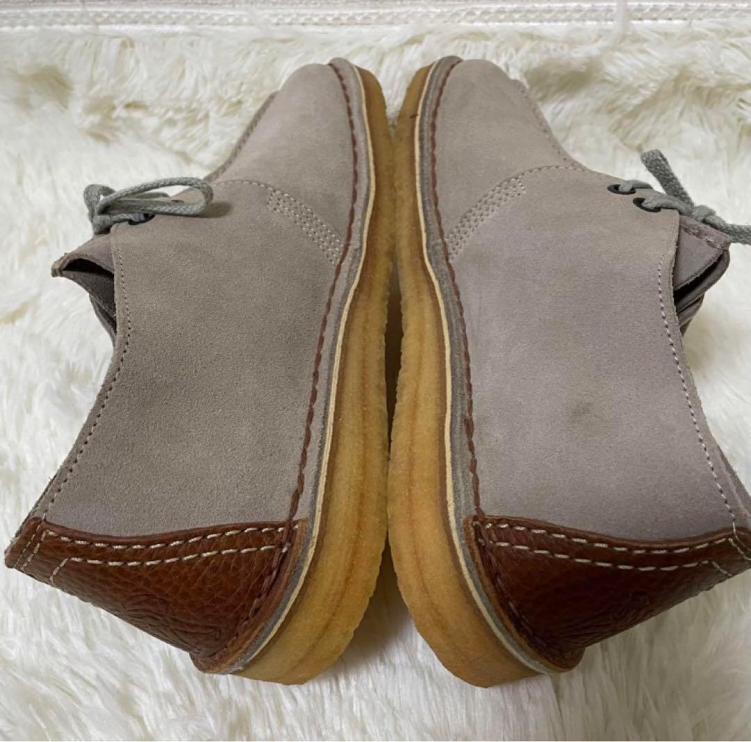 未使用級　クラークスオリジナルズ　デザートトレック　ベージュ　US 9 1/2