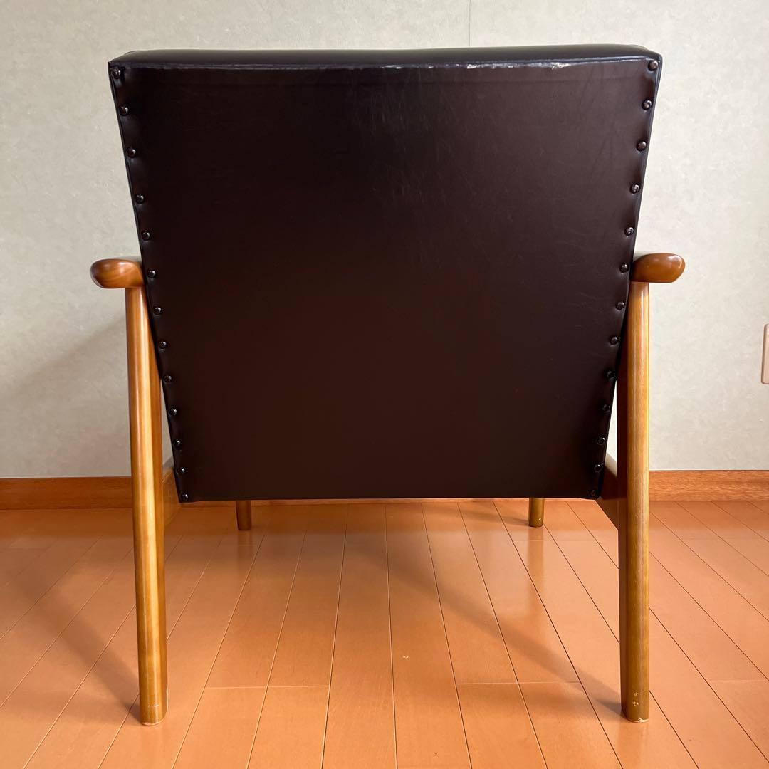 カリモク60 Kチェア　1シーター スタンダードブラック