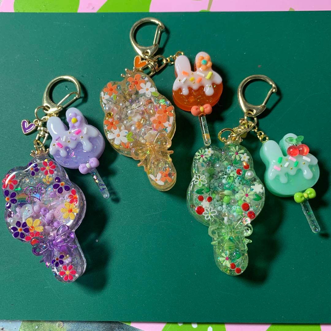 ゆゆ　シャカシャカキーホルダー