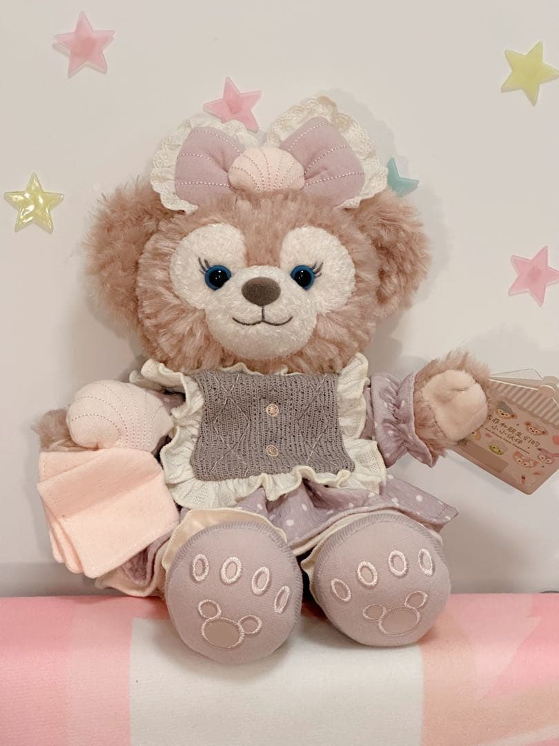 【お顔厳選】新作　上海ディズニー　リラックス　シェリーメイぬいぐるみSSサイズ