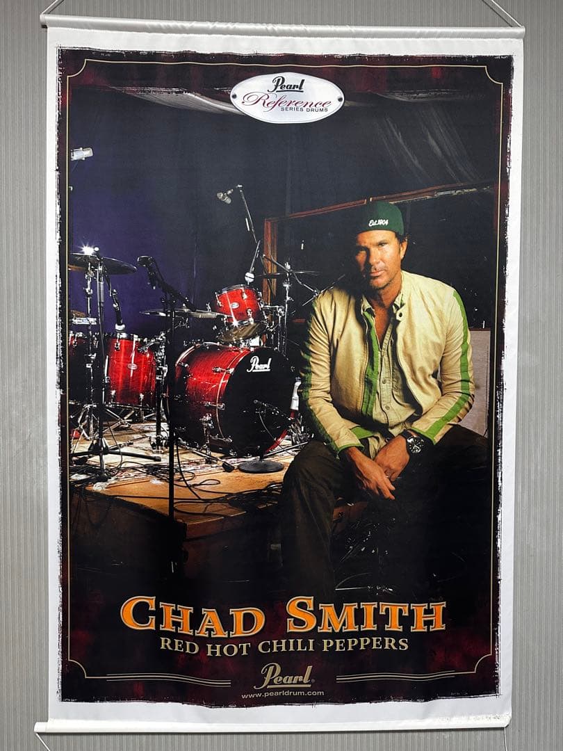 希少 RED HOT CHILI PEPPERS Chad Smith ポスター