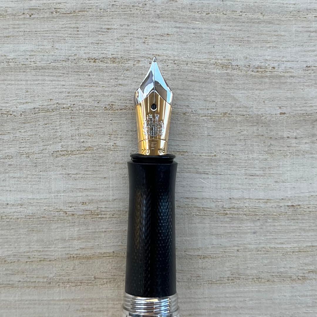 太郎ファーバーカステル クラシック プラチナコーティング 万年筆 F