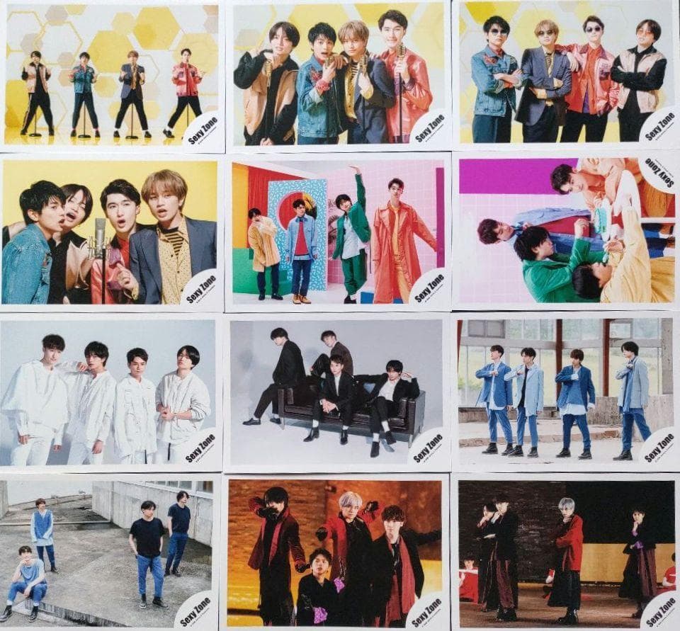 Sexy Zone 集合 写真 ① 佐藤勝利 菊池風磨 中島健人 松島聡