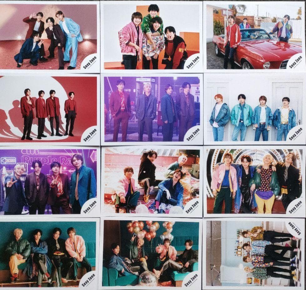 Sexy Zone 集合 写真 ① 佐藤勝利 菊池風磨 中島健人 松島聡