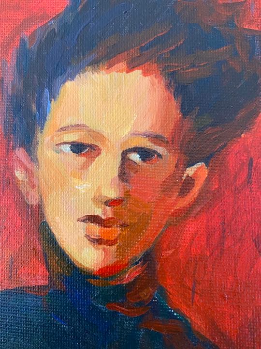 「猫」絵画原画　一点物