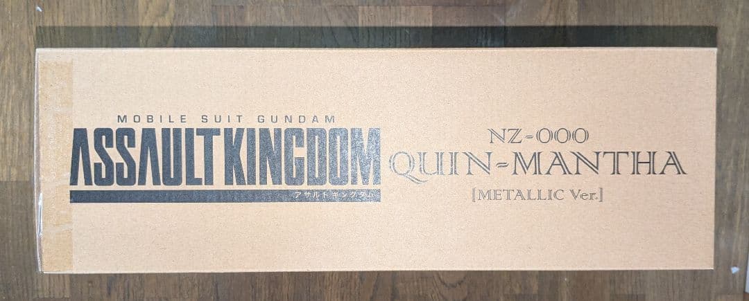 【未開封】アサルトキングダム　クインマンサ　メタリックバージョン　ガンダムZZ